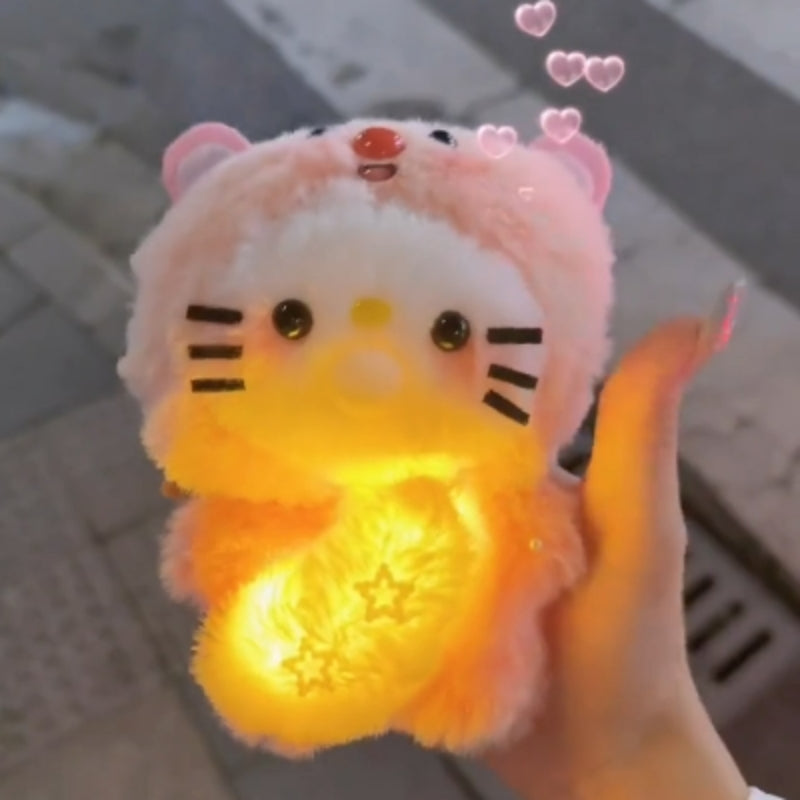 DIY Glowing Kitty Plush Pendants KI269