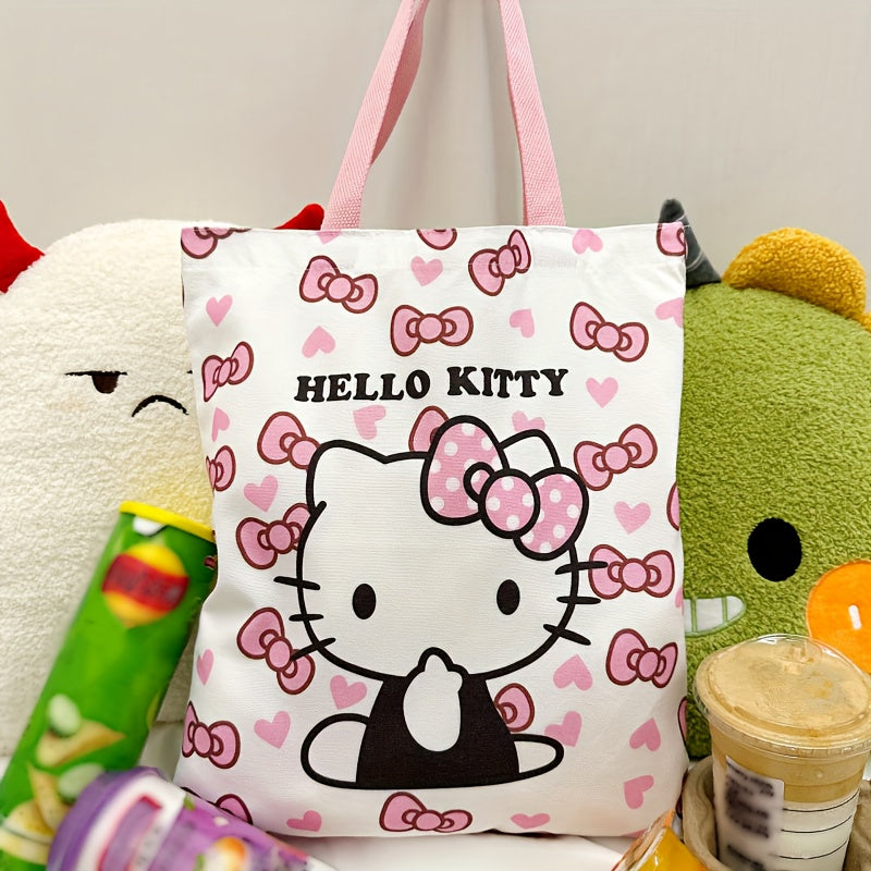 Kitty Pink Canvas Bag