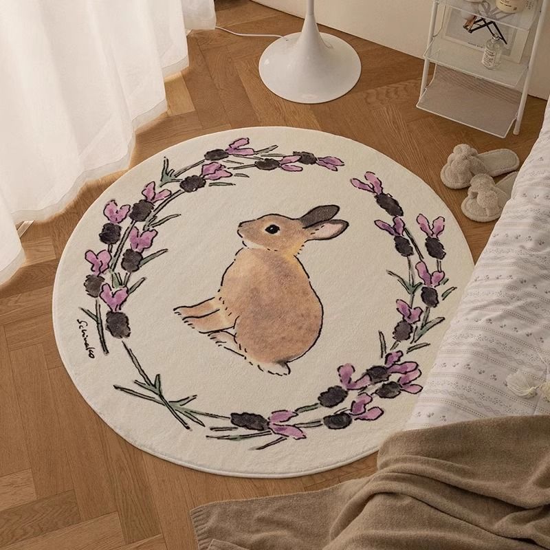 Cartoon Living Room Rabbit Carpet - Lovesickdoe