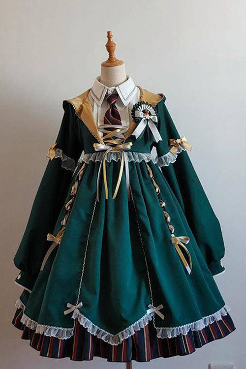 Witchcraft Academy Alchemy Long-Sleeve Gothic Jumper Dress - 4 Colors