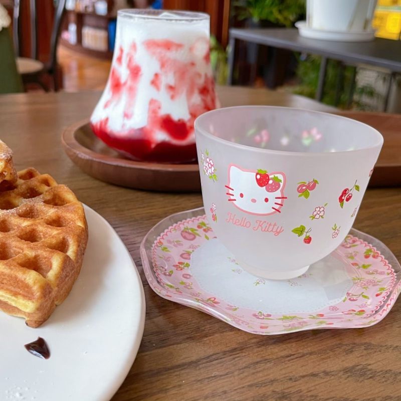 Kitty Medieval Cherry Blossom Coffee Cup