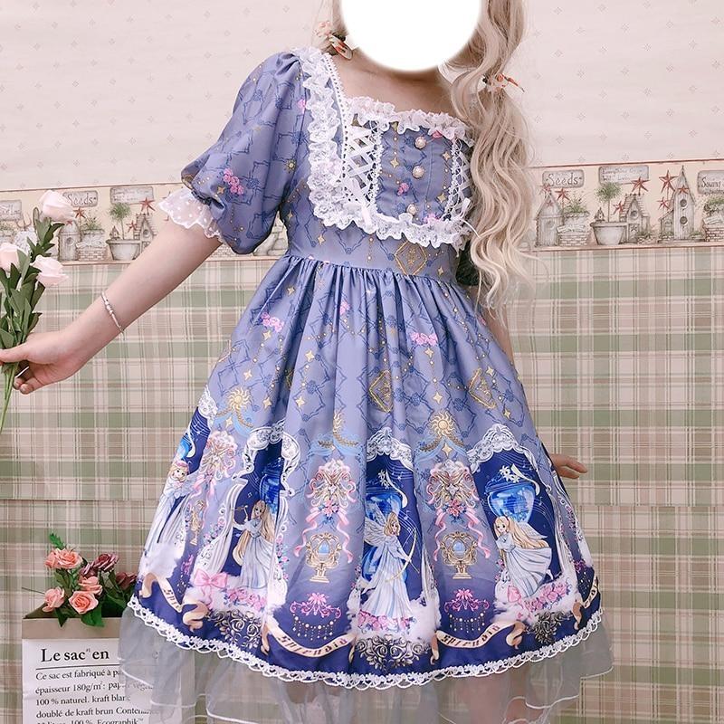 Celestial Symphony Lolita Dress - angel dress, angelic, angelic angels, celestial