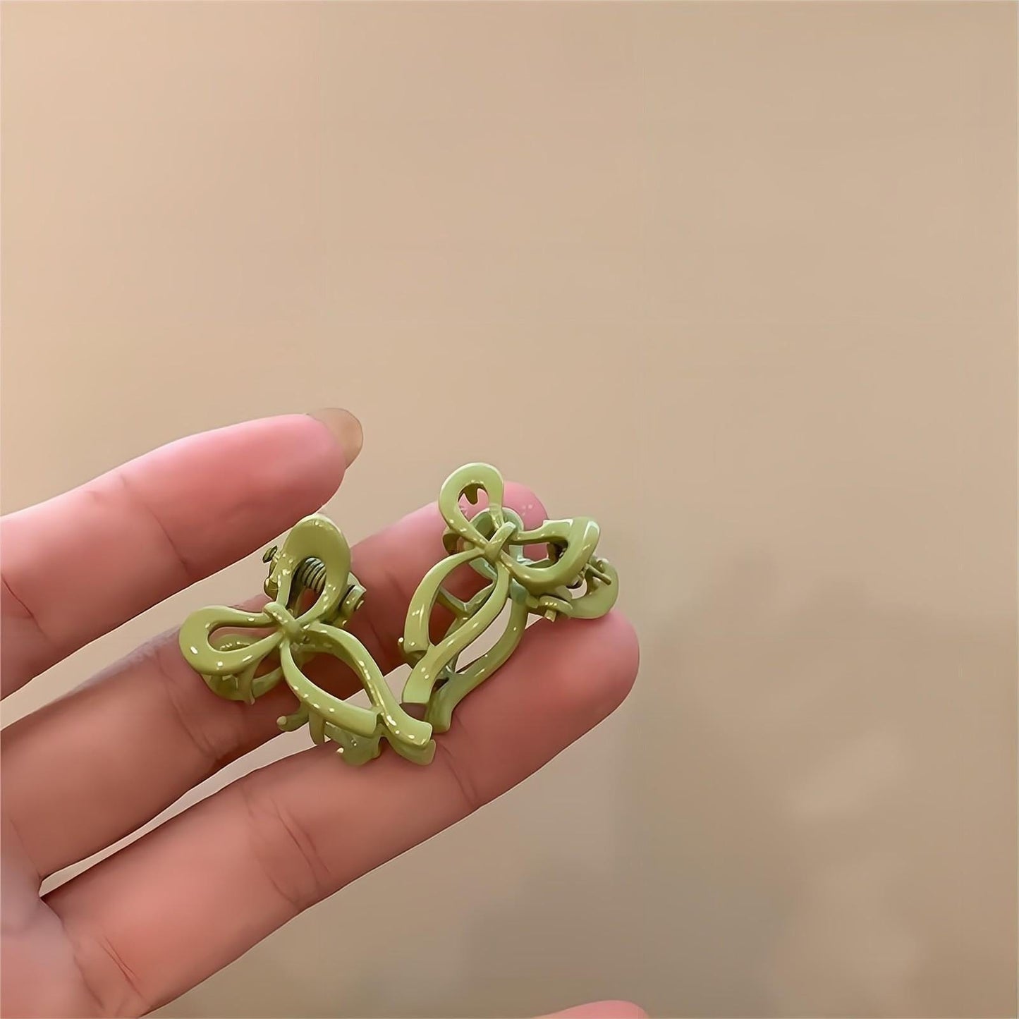 Ensemble de 2 pinces à cheveux chics avec nœud en ruban