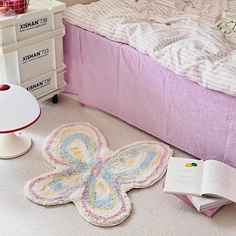 Rug Chic Butterfly Dream Plush Carpet