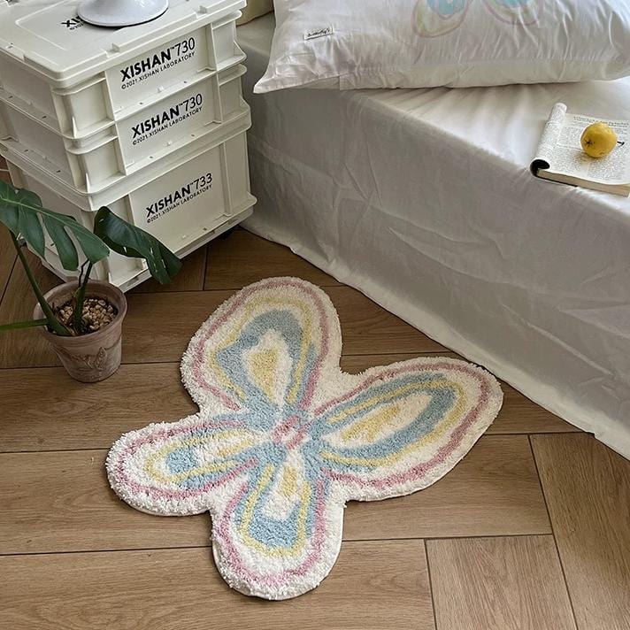 Rug Chic Butterfly Dream Plush Carpet