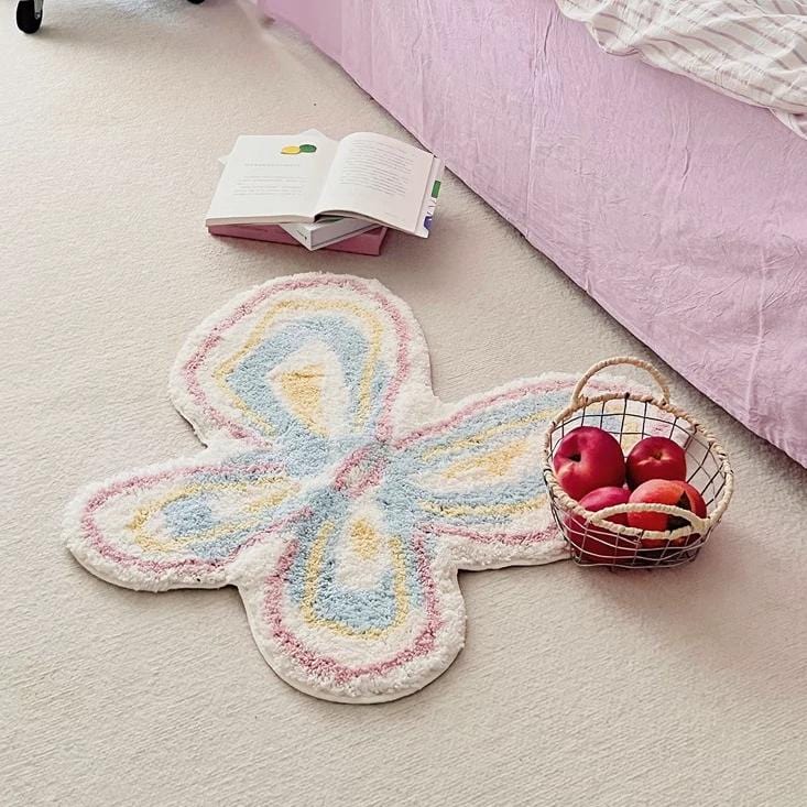 Rug Chic Butterfly Dream Plush Carpet