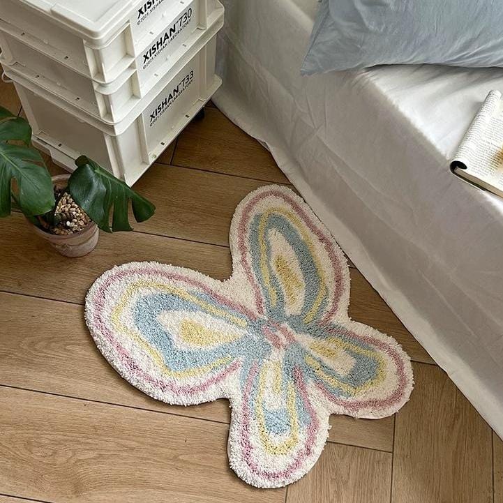 Rug Chic Butterfly Dream Plush Carpet