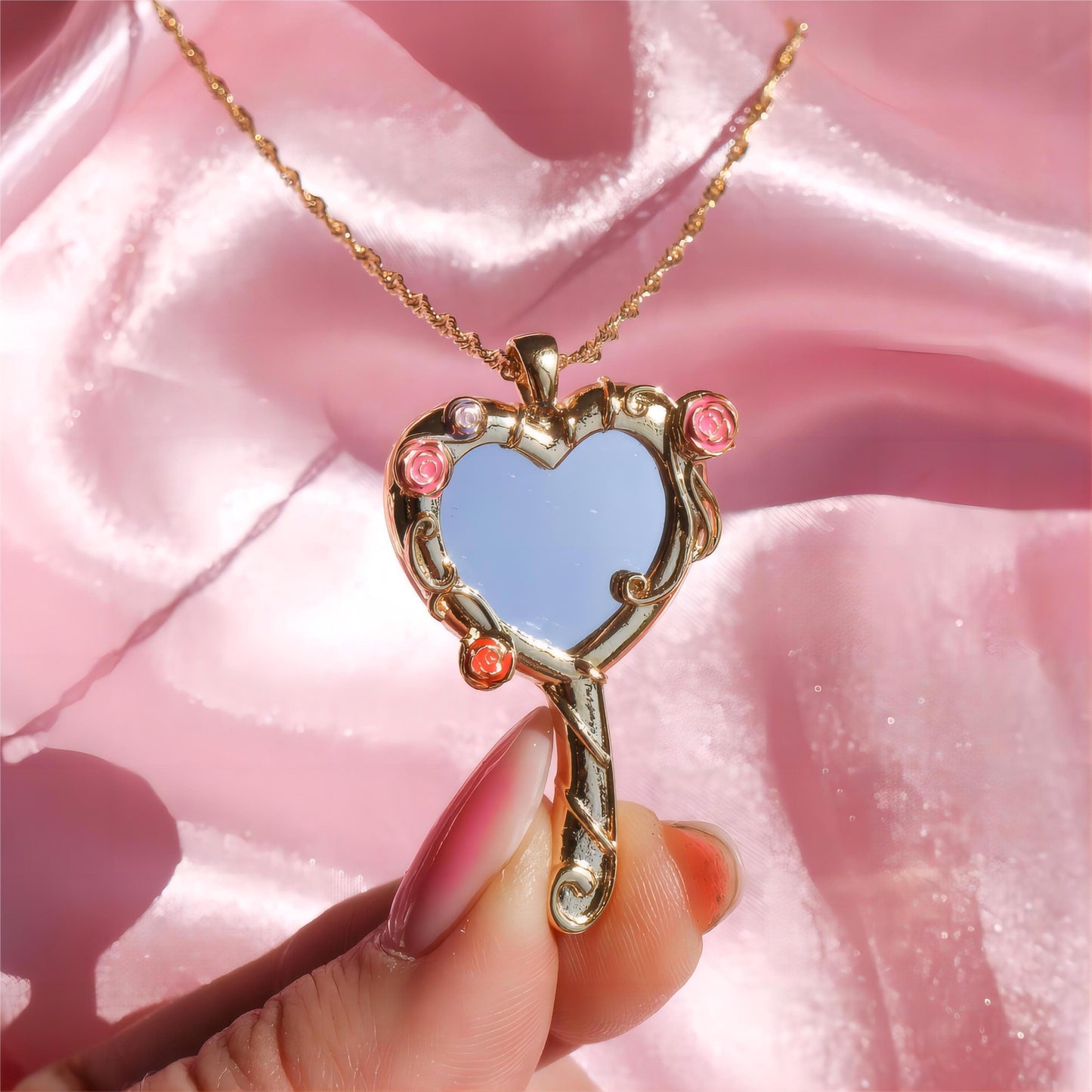 Kawaii Magic Mirror Necklace