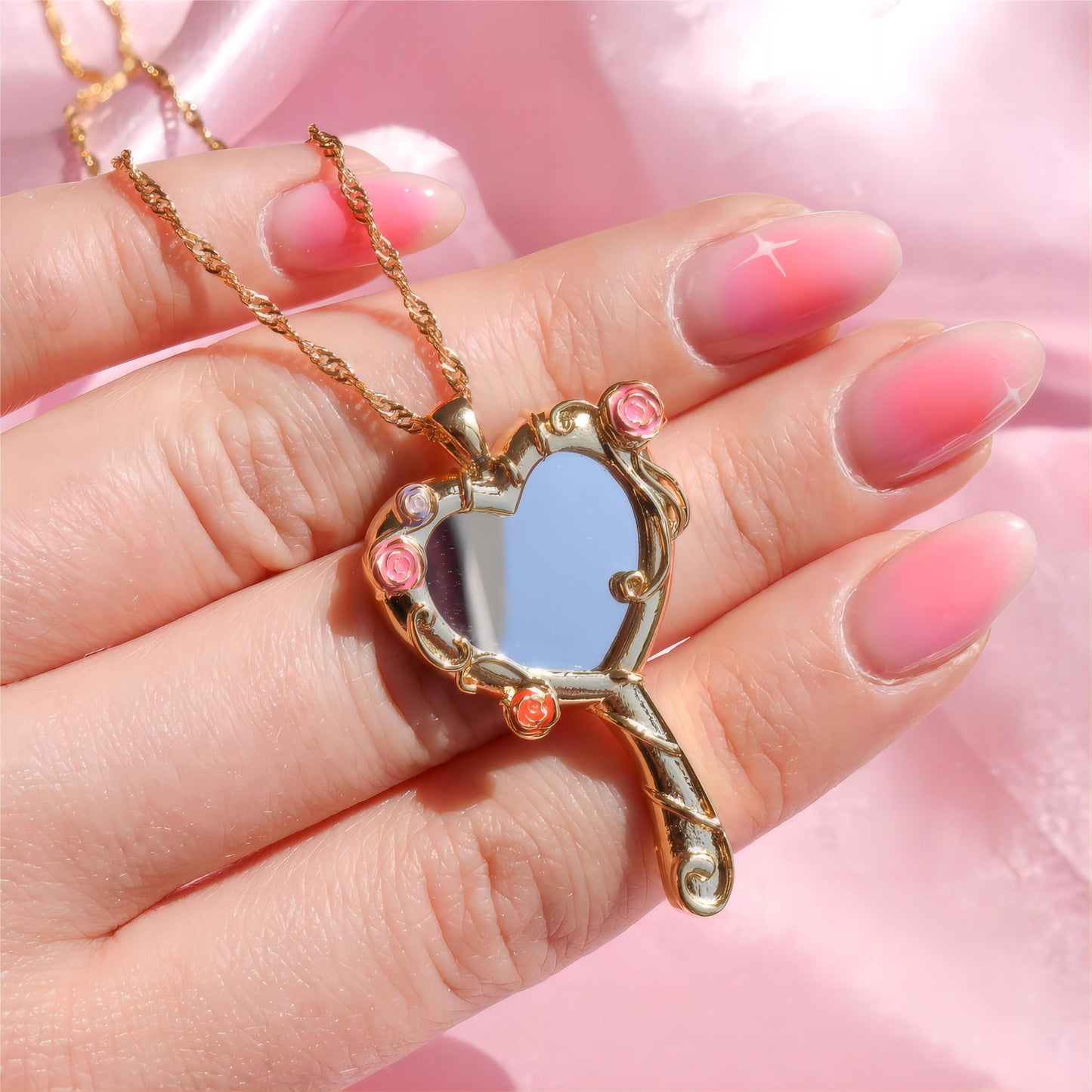Kawaii Magic Mirror Necklace