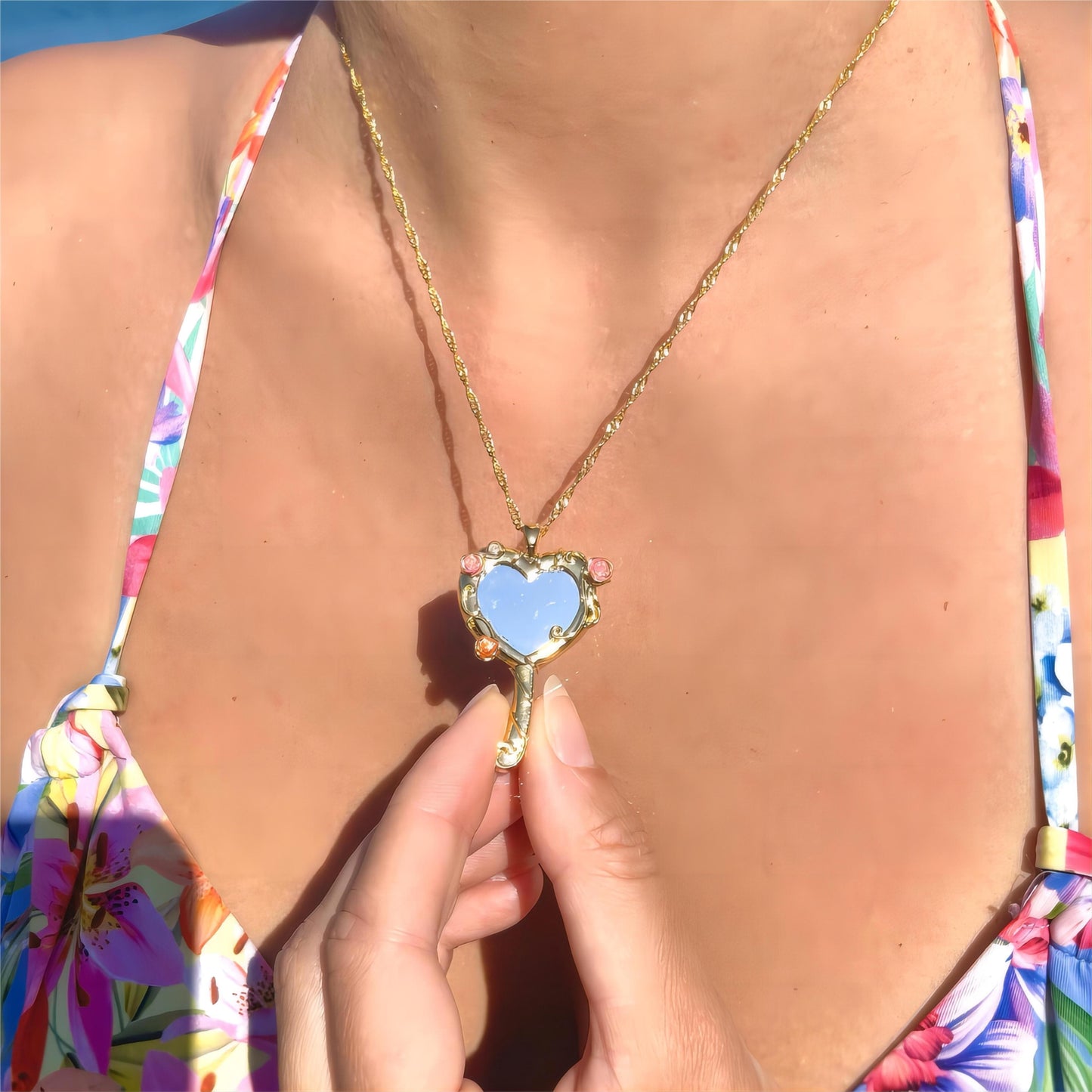 Kawaii Magic Mirror Necklace