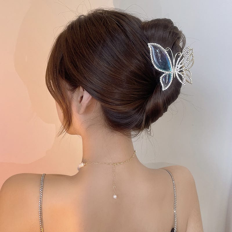 Trendy Schmetterling Chignon Claw Clip Haarspange