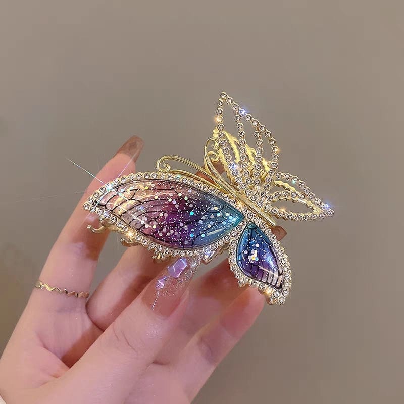 Trendy Schmetterling Chignon Claw Clip Haarspange