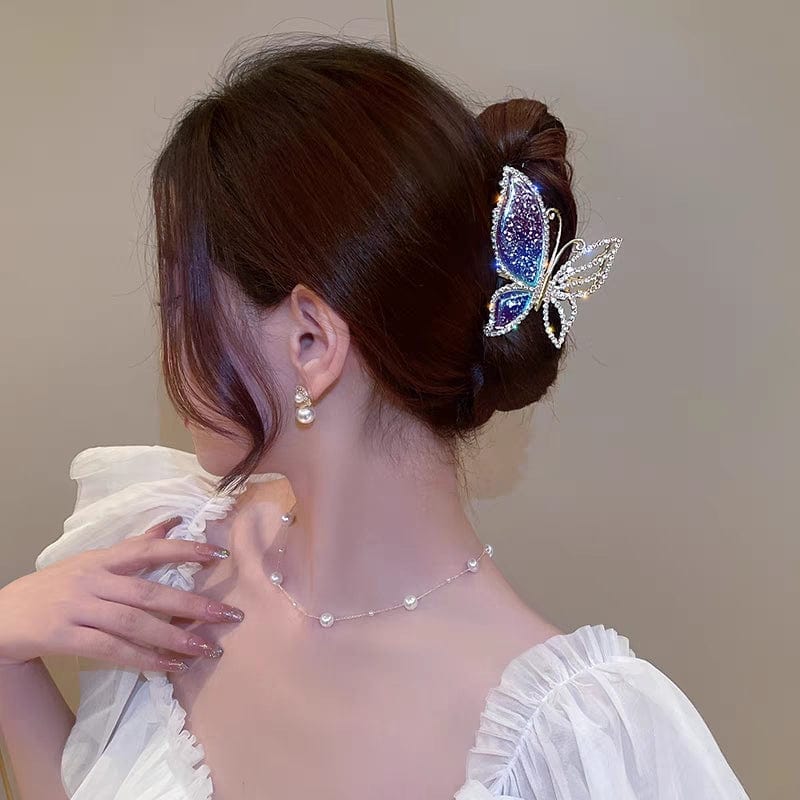 Trendy Schmetterling Chignon Claw Clip Haarspange
