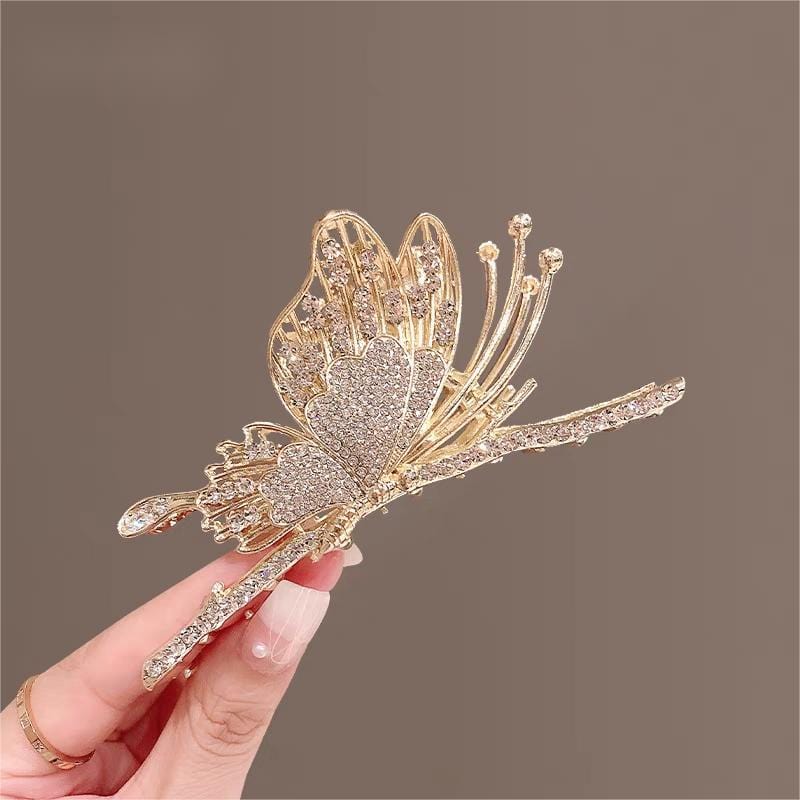 Elegant Butterfly Chignon Claw Clip Hair Clip