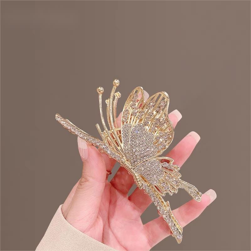 Elegant Butterfly Chignon Claw Clip Hair Clip