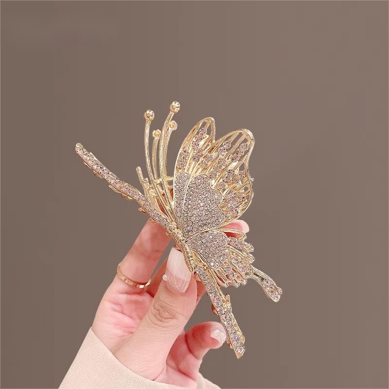 Elegant Butterfly Chignon Claw Clip Hair Clip