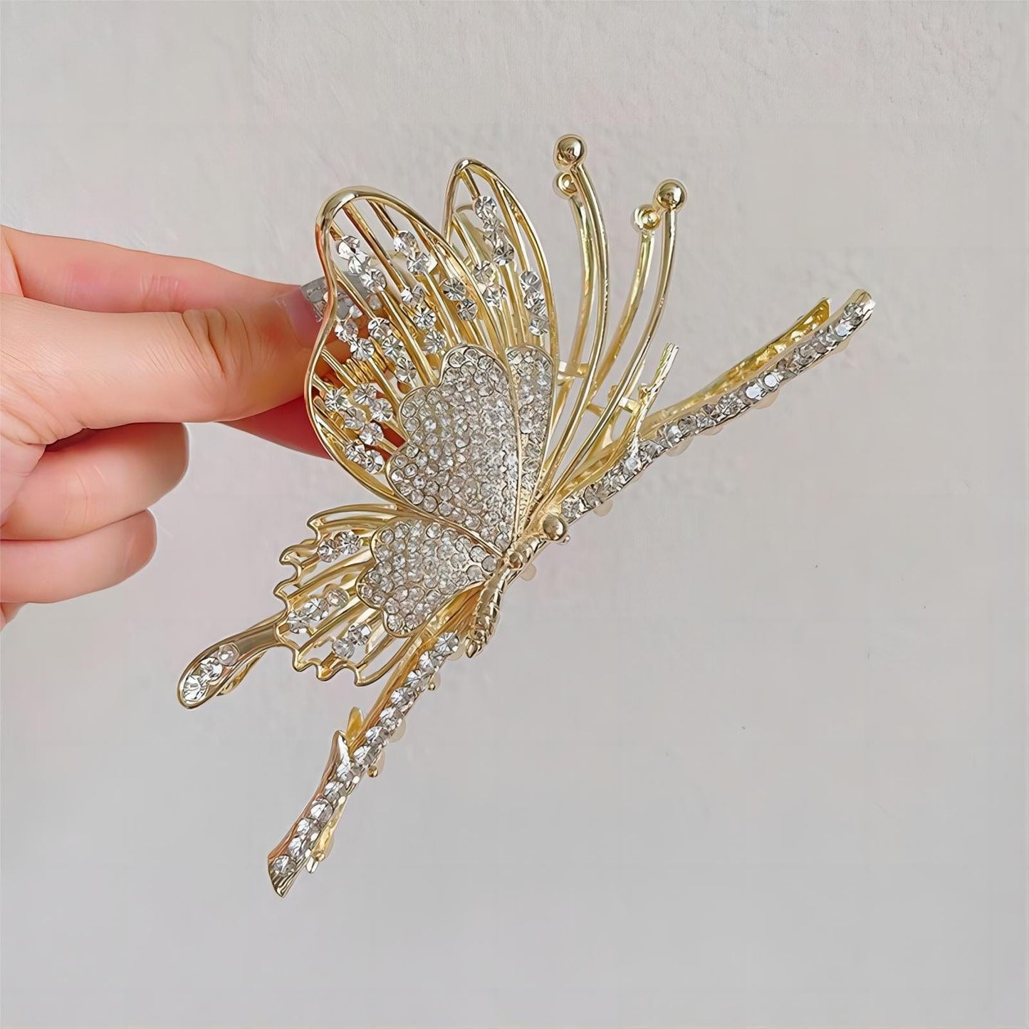 Elegant Butterfly Chignon Claw Clip Hair Clip