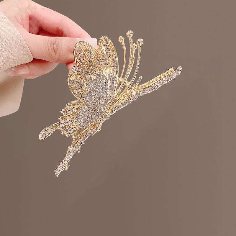 Elegant Butterfly Chignon Claw Clip Hair Clip
