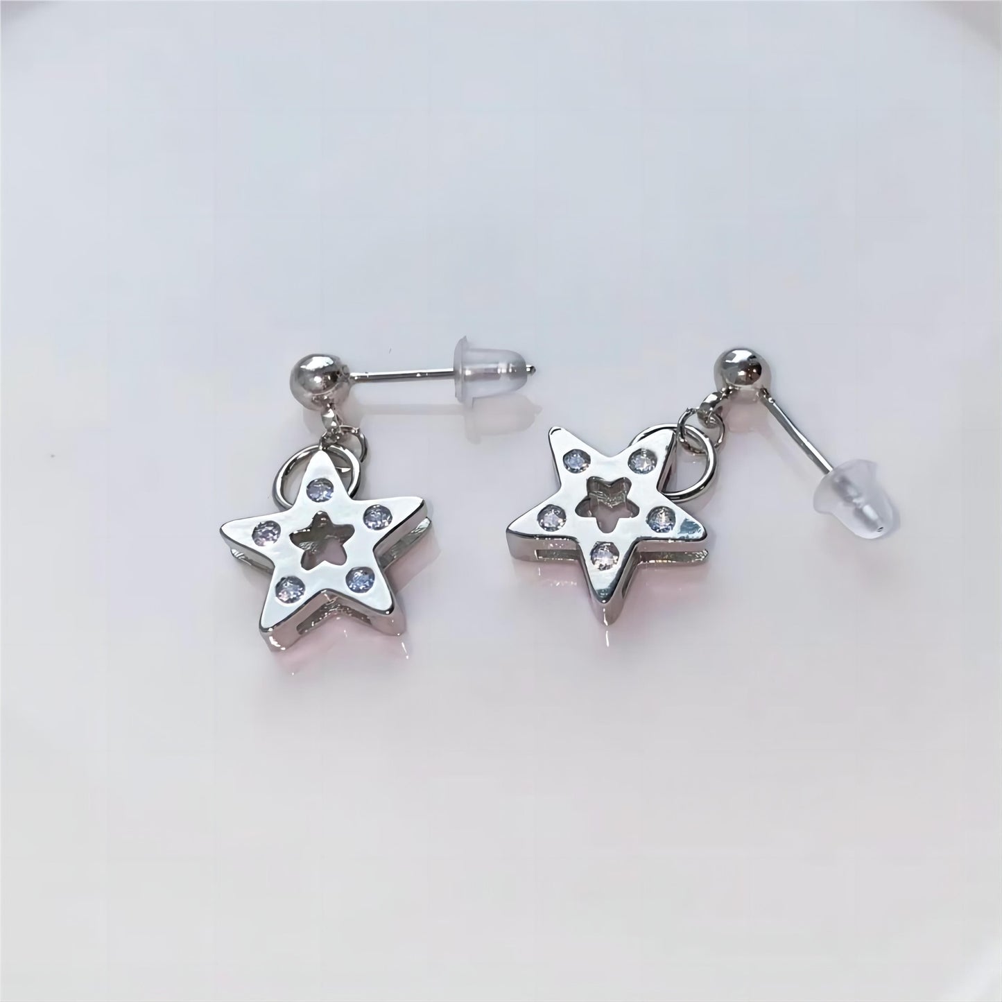 Sparking Star Earrings