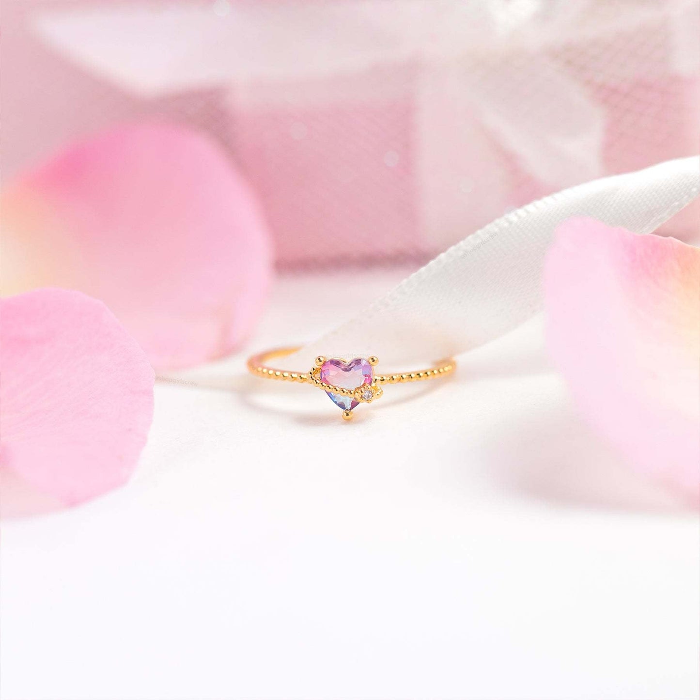 Bague Chic Sweet Floral Papillon Ours Coeur