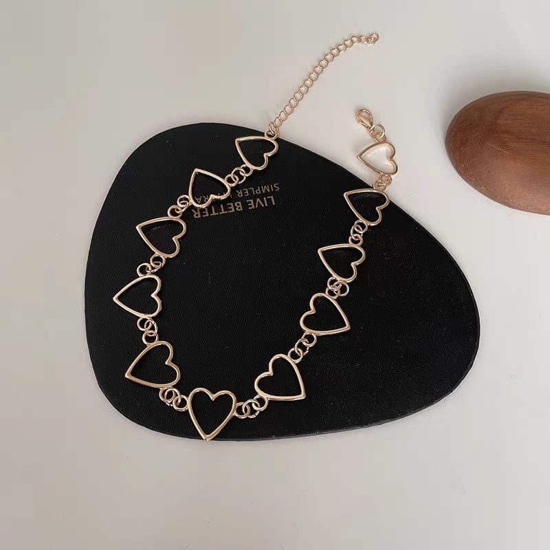 Cute Heart Chain Necklace
