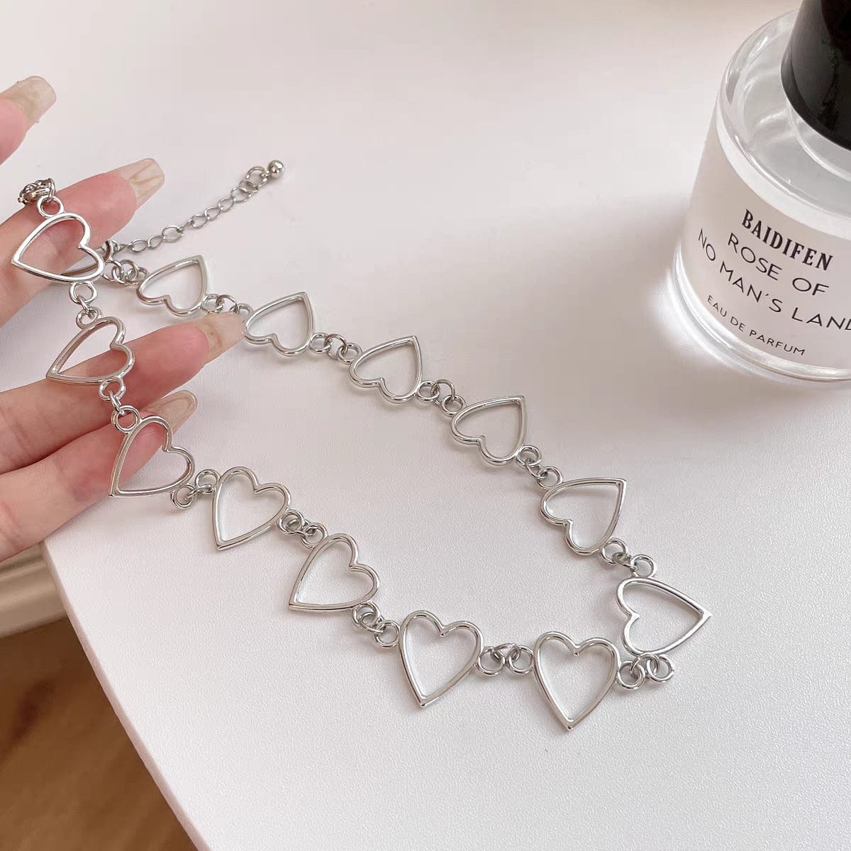 Cute Heart Chain Necklace