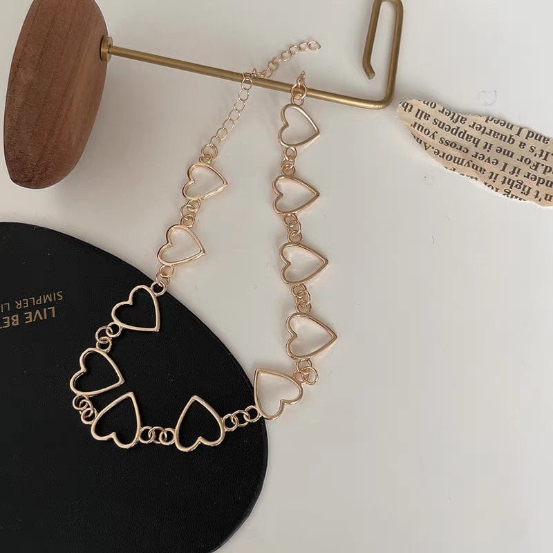 Cute Heart Chain Necklace