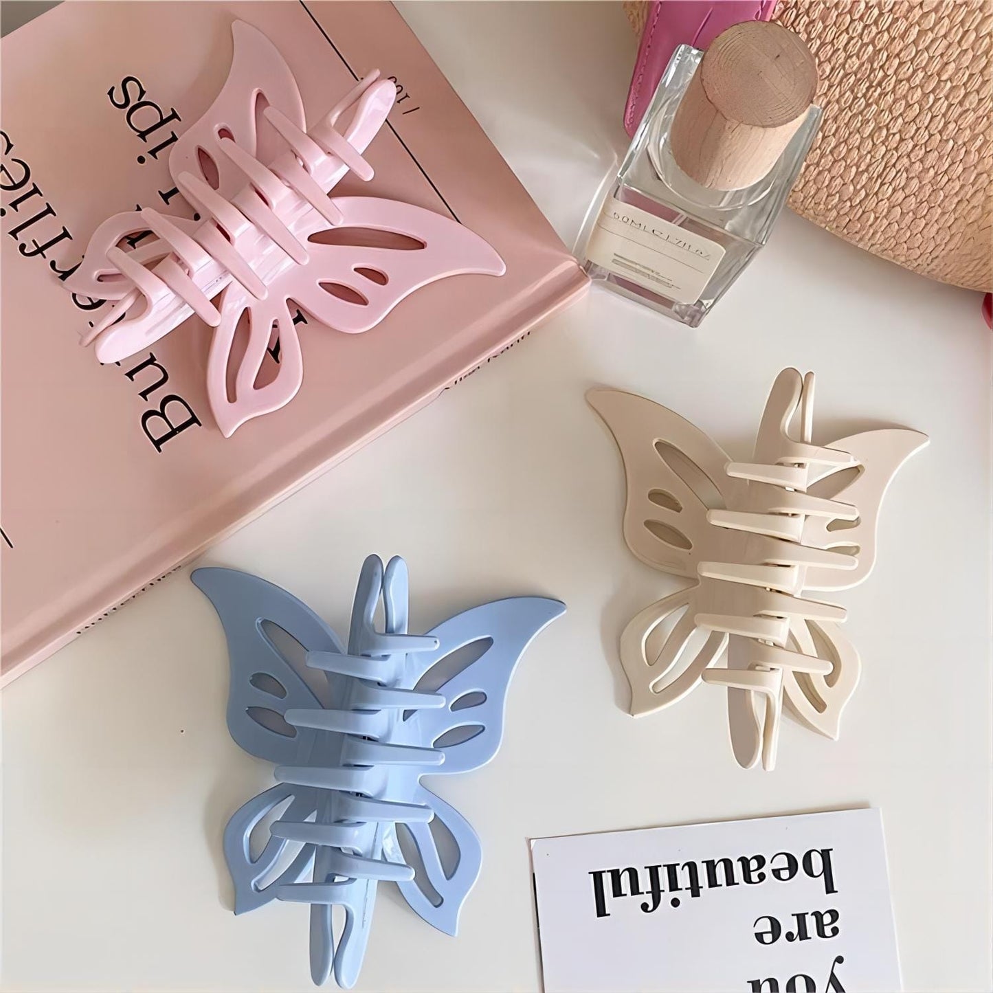 Sweet Hollowed-out Butterfly Claw Clip Hair Clip