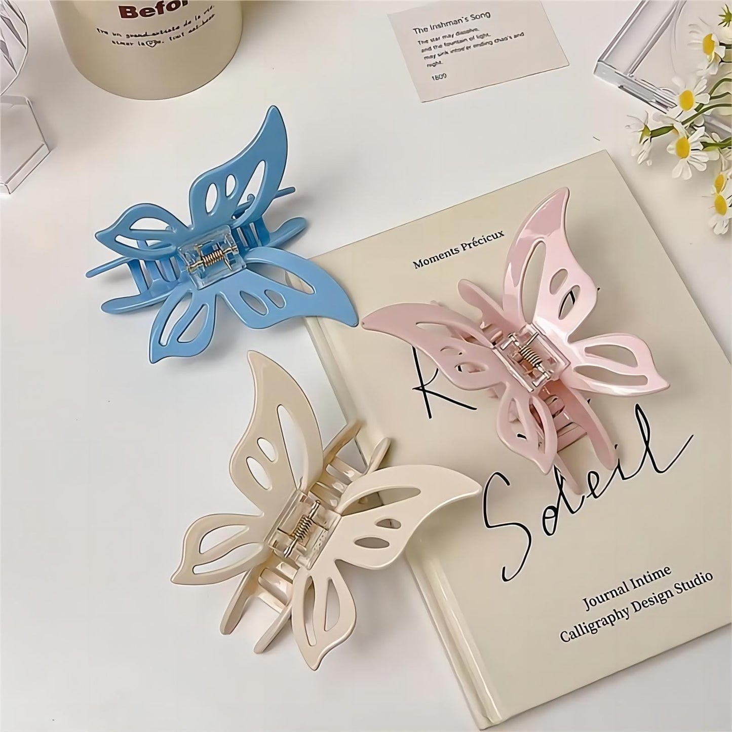Sweet Hollowed-out Butterfly Claw Clip Hair Clip