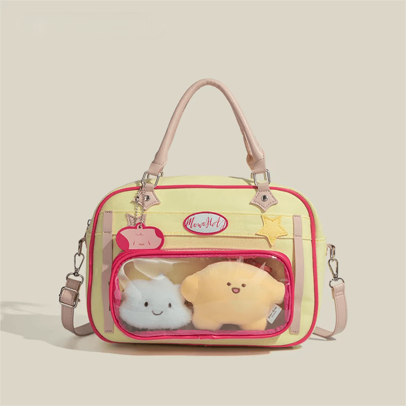 Kawaii Star Denim Shoulder Bag