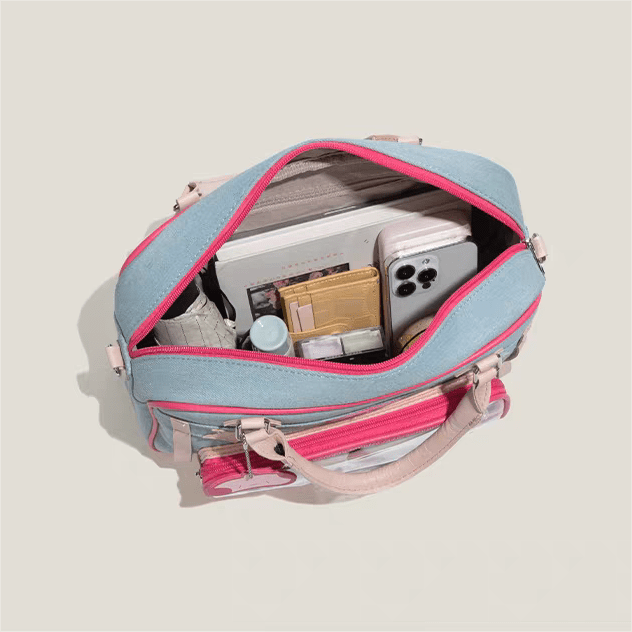 Kawaii Star Denim Shoulder Bag