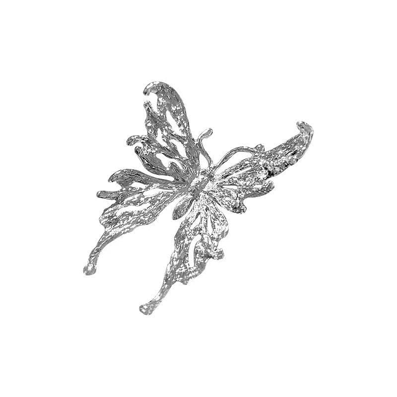 Bague papillon ajustable surdimensionnée Y2K