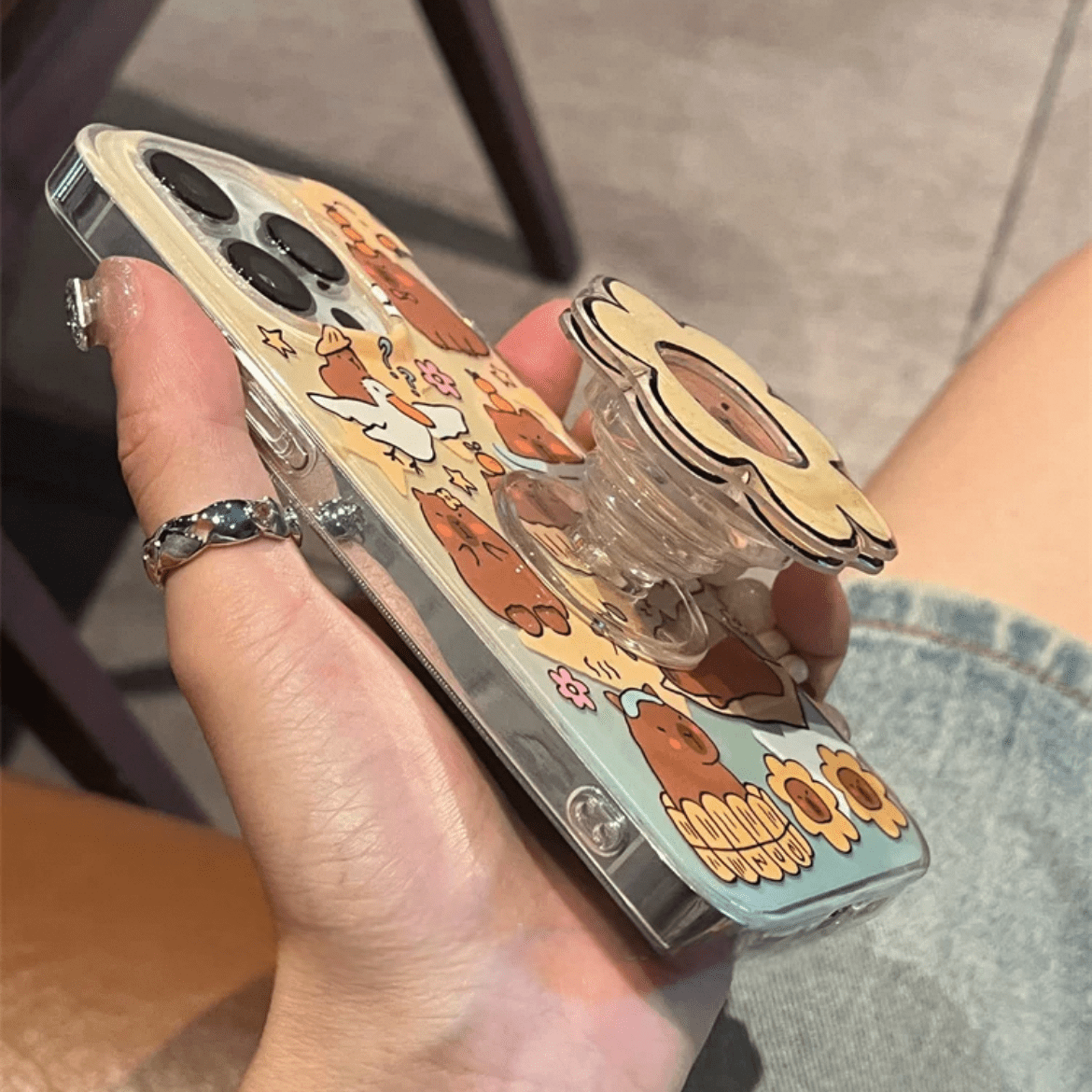 Accessories Capybara iPhone With Case Cute