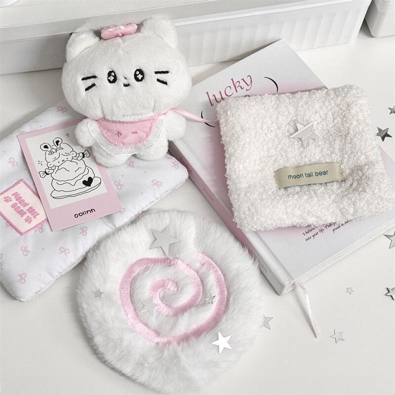 Plush Square Plush Narutomaki Cute Coaster