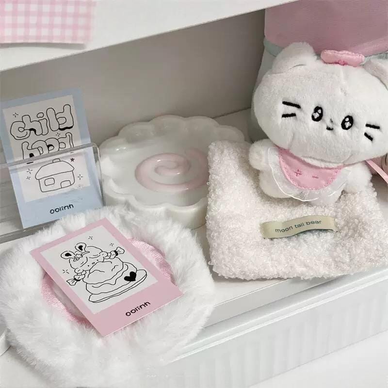 Plush Square Plush Narutomaki Cute Coaster