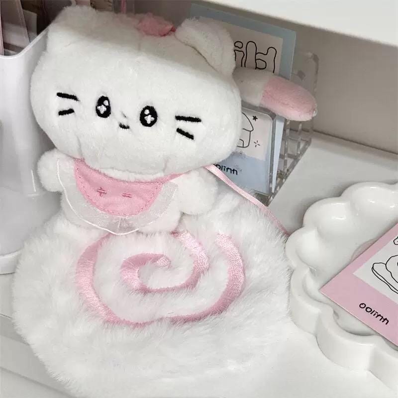 Plush Square Plush Narutomaki Cute Coaster