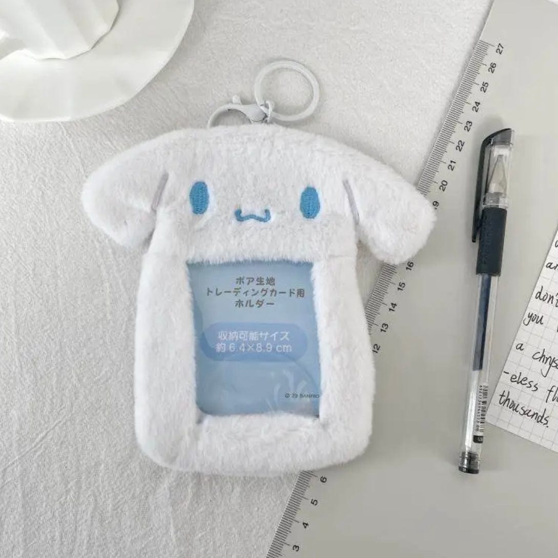 Plush Cute Kpop Photocard Holder Keychain