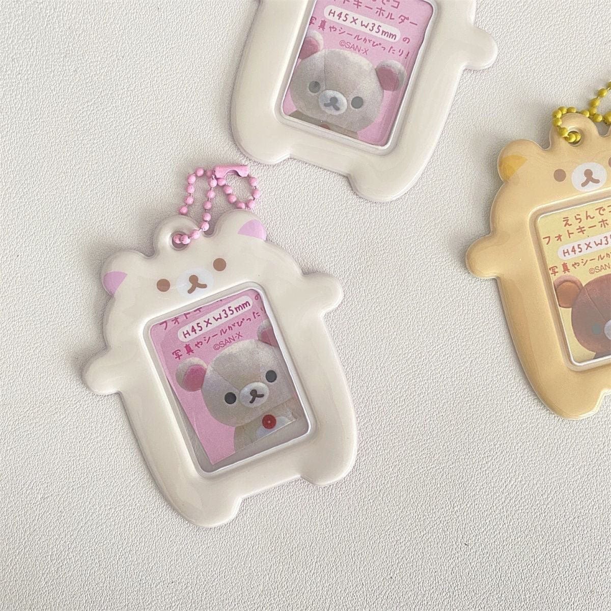 Rilak Photocard Keychain Holder Kpop Cute