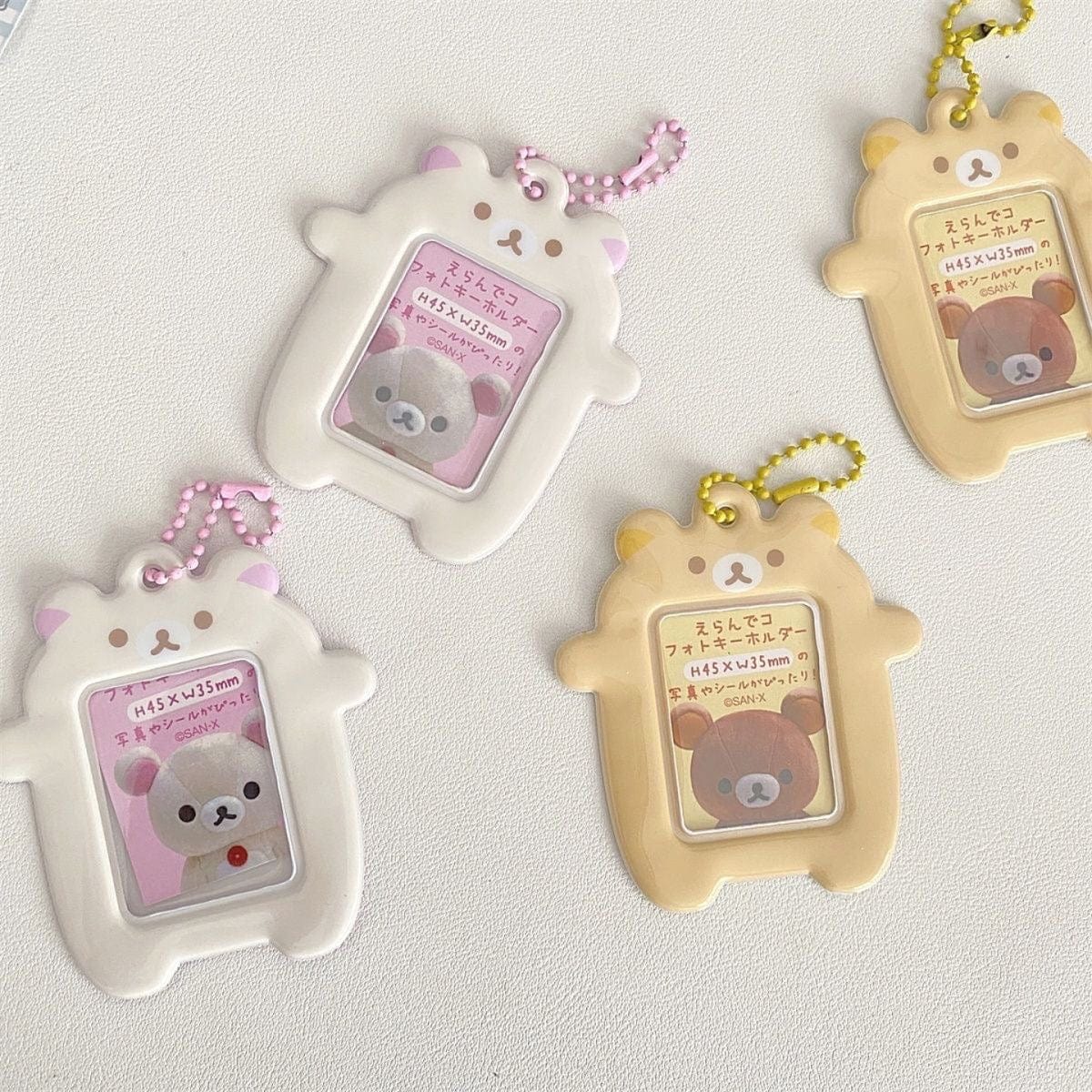 Rilak Photocard Keychain Holder Kpop Cute