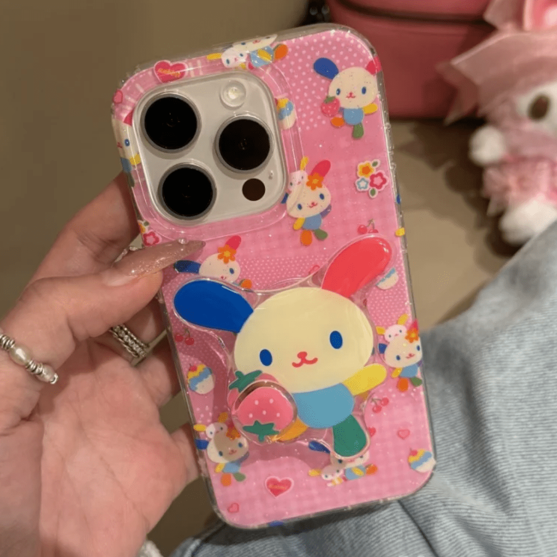 With Usahana Cute iPhone Case Stand