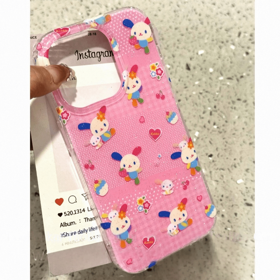 With Usahana Cute iPhone Case Stand