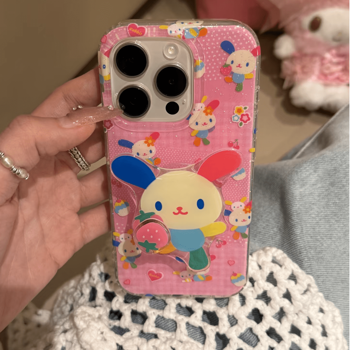 With Usahana Cute iPhone Case Stand