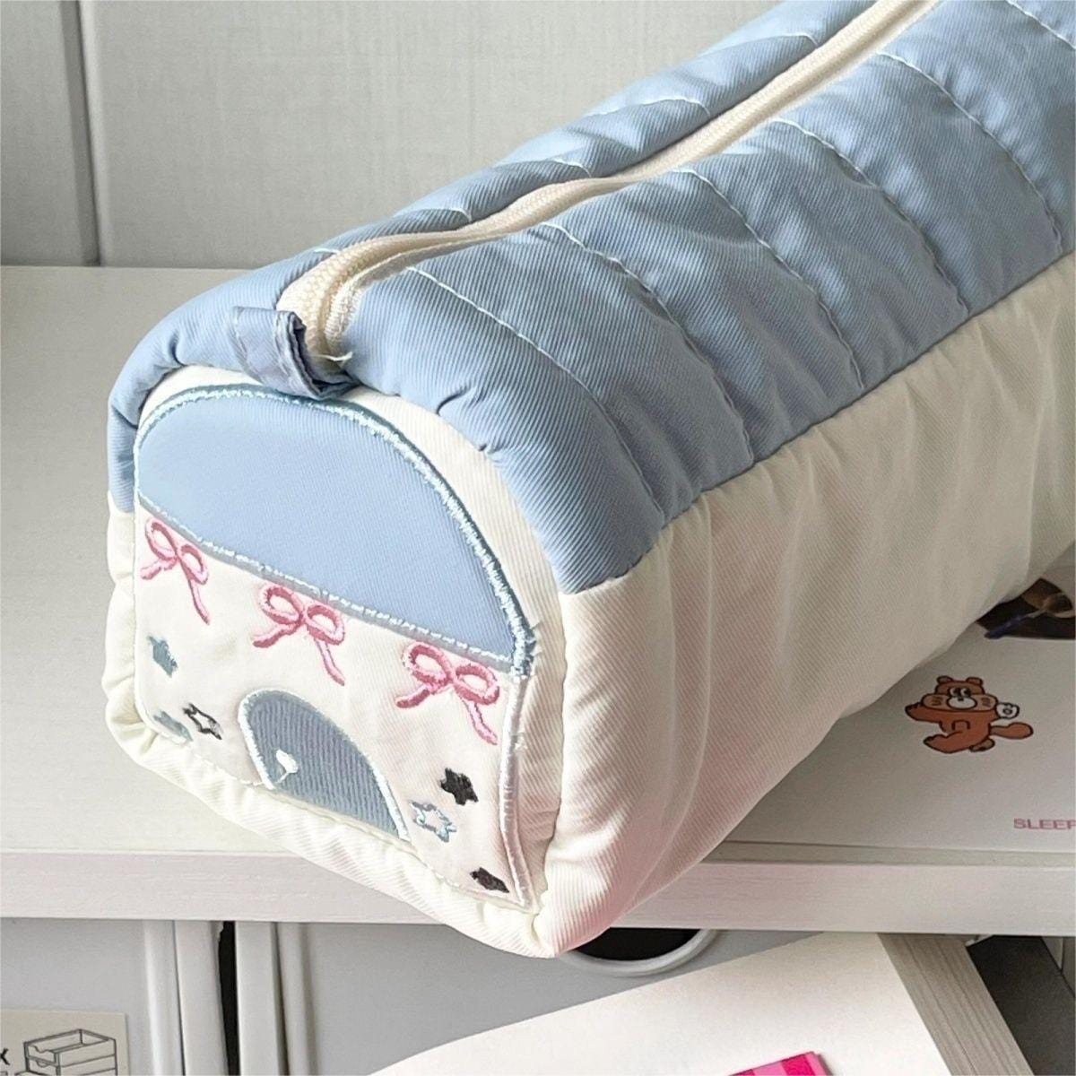 Kawaii House Embroidered Storage Bag