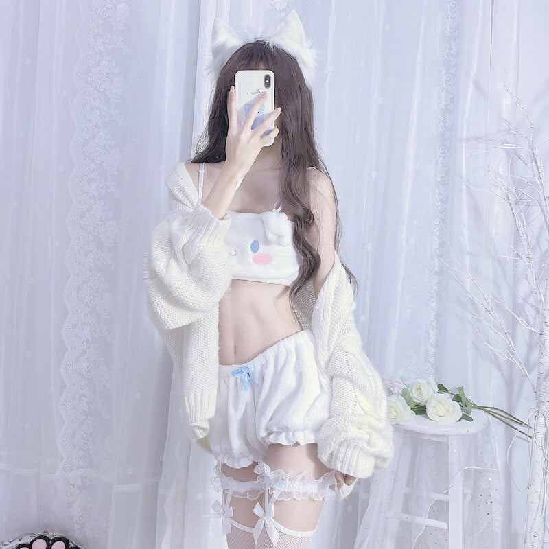Fluffy Cinna Pajamas Set