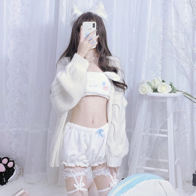 Fluffy Cinna Pajamas Set