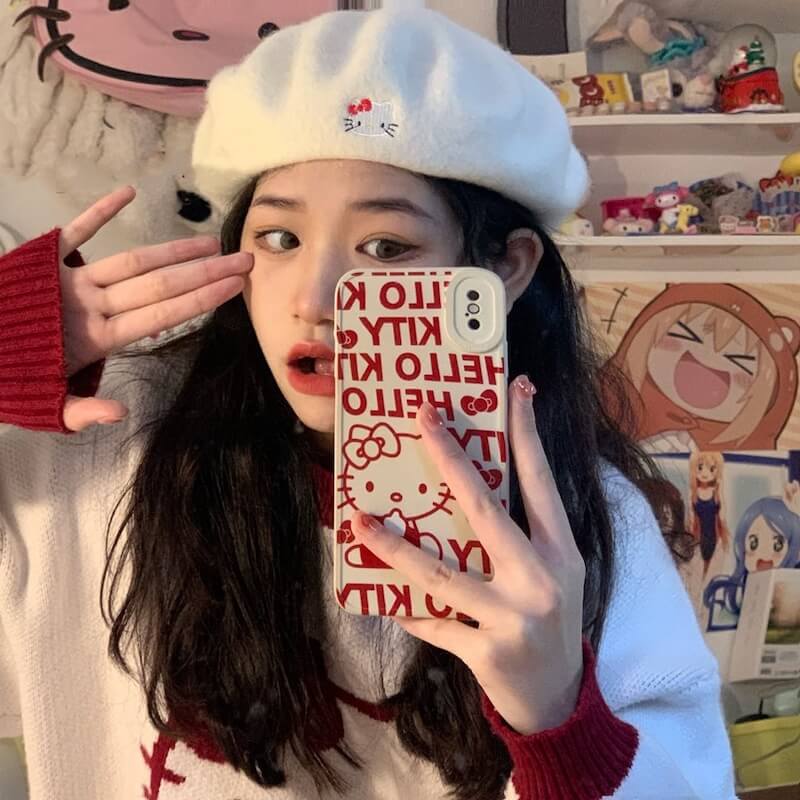 Kawaii Cinna Beret Hat