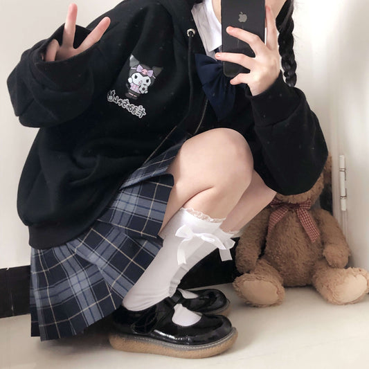 Kawaii Melo Cinna Kuro Hoodie