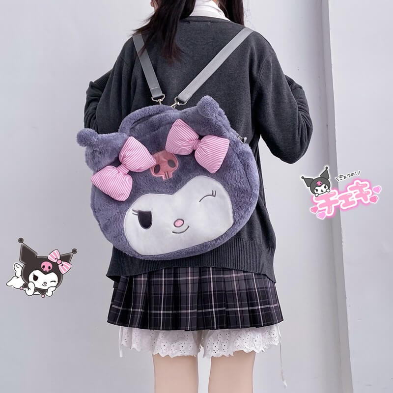 Kawaii Kuro Plush Bag