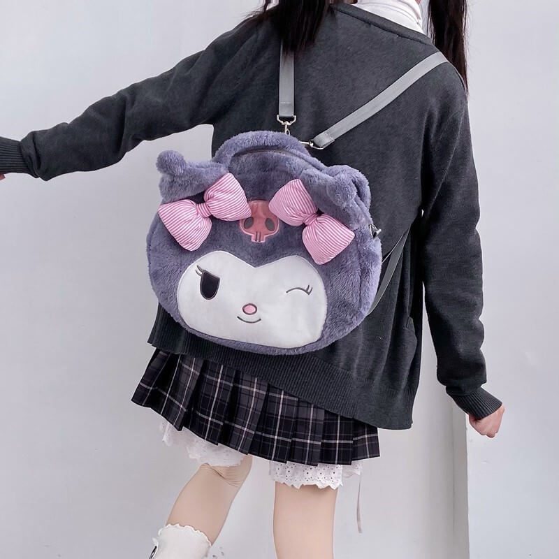 Kawaii Kuro Plush Bag