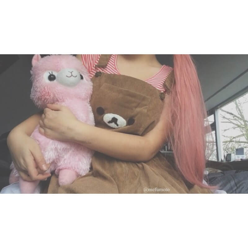 Kawaii Rilaka Bär Hosenträgerkleid